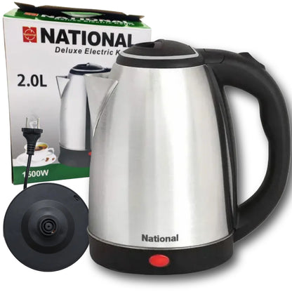 2L Electric Kettle for Tea, Coffee, Water, Milk & Egg Boiling