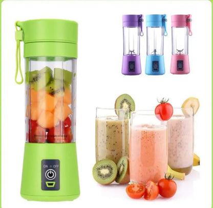 Mini Portable Personal Size Juicer Cup – USB Rechargeable Smoothie Maker