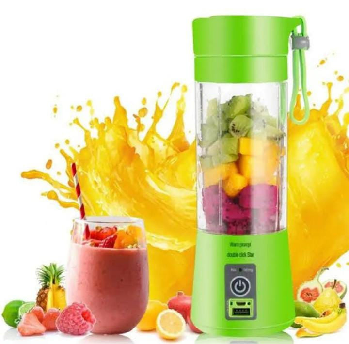 Mini Portable Personal Size Juicer Cup – USB Rechargeable Smoothie Maker