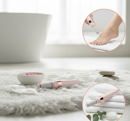Rechargeable Electric Pedi Foot Filer – Callus Remover for Cracked Heels & Dead Skin | Smooth Salon-Soft Feet at Home