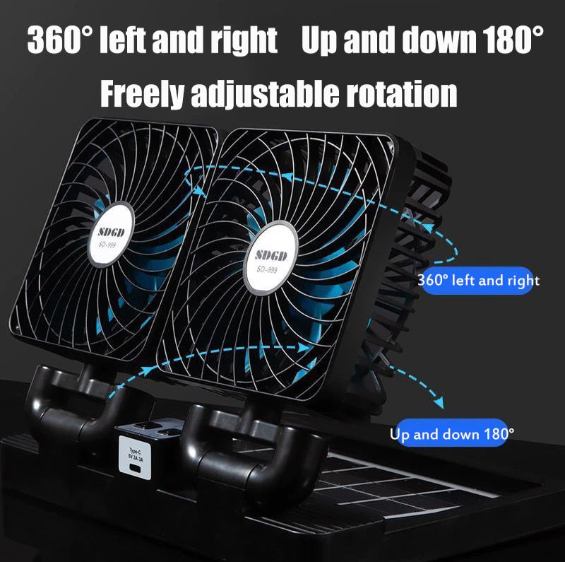 Portable Air Conditioner Mist Fan Big Size – 3-in-1 Mini AC Air Cooler with Ice Mist, LED Lights & Adjustable Speed