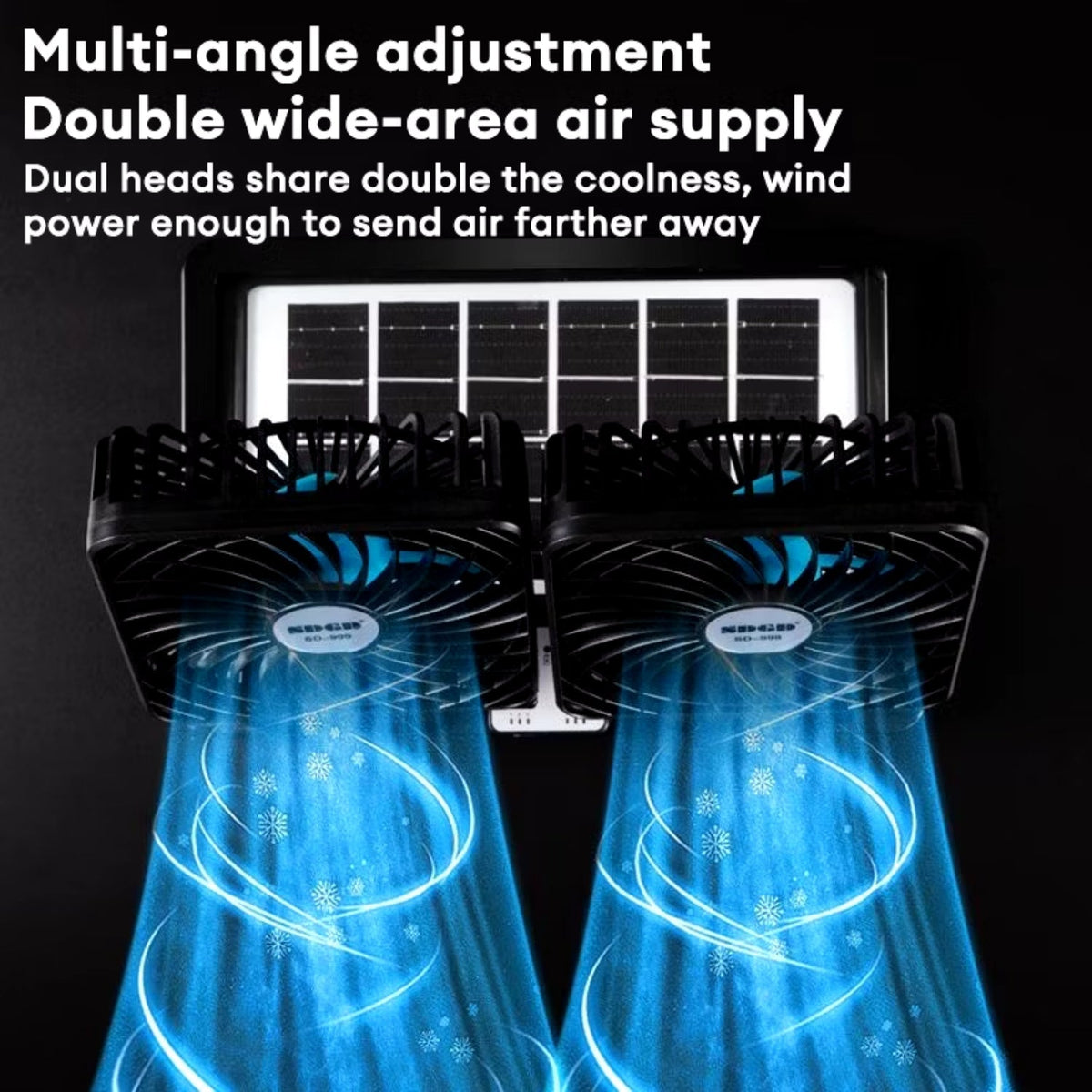 Portable Air Conditioner Mist Fan Big Size – 3-in-1 Mini AC Air Cooler with Ice Mist, LED Lights & Adjustable Speed