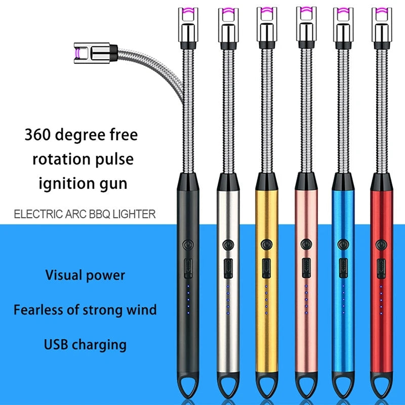 Electric Rechargeable Lighter – No Gas, No Flame Needed