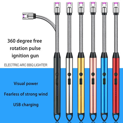 Electric Rechargeable Lighter – No Gas, No Flame Needed