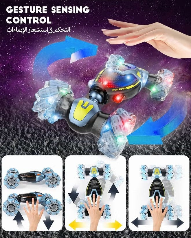 Hand Sensor Stunt Drift RC Car – Gesture Control 360° Stunt Drift Racing Car