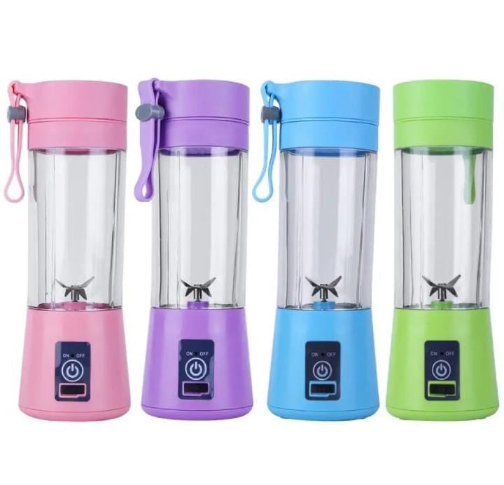 Mini Portable Personal Size Juicer Cup – USB Rechargeable Smoothie Maker