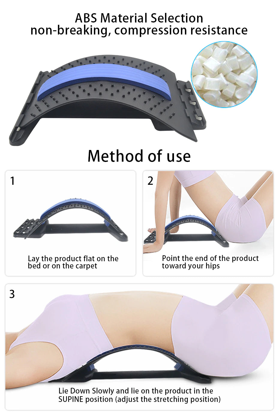 Back Support Stretch for Pain Relief