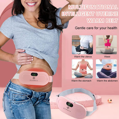 Period Cramp Relief Belt – Heated Menstrual Pain Relief & Lower Abdomen Heating Belt 🌸