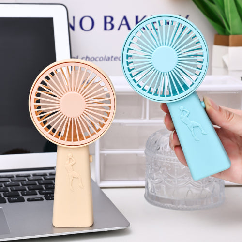 5-Speed USB Rechargeable Mini Handheld Fan – Foldable Portable Neck Fan with Display & Phone Stand