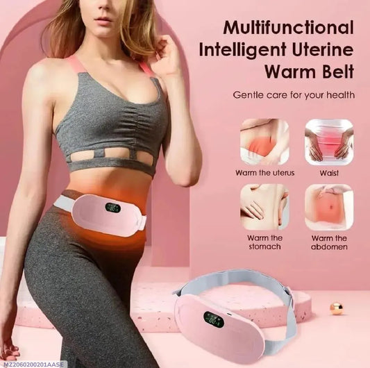 Period Cramp Relief Belt – Heated Menstrual Pain Relief & Lower Abdomen Heating Belt 🌸