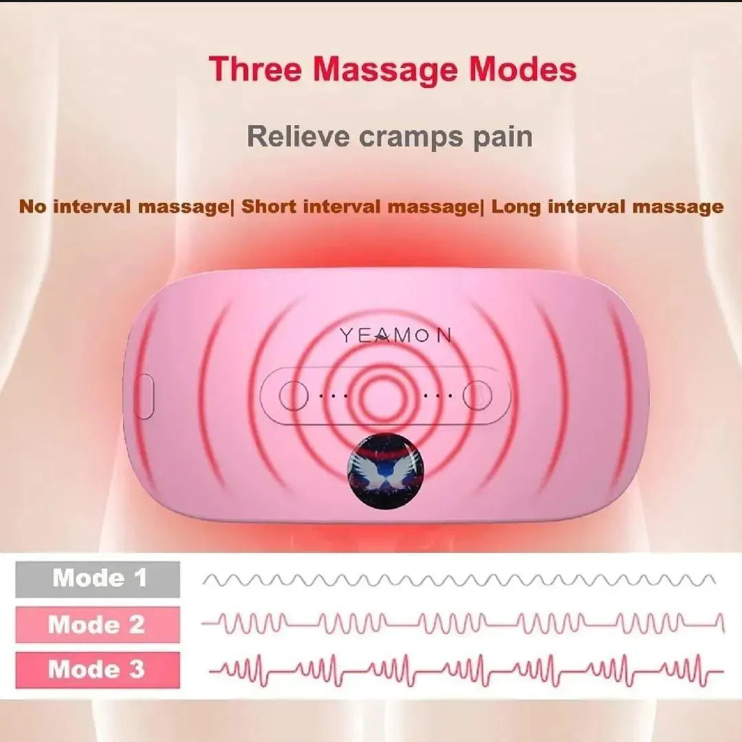Period Cramp Relief Belt – Heated Menstrual Pain Relief & Lower Abdomen Heating Belt 🌸