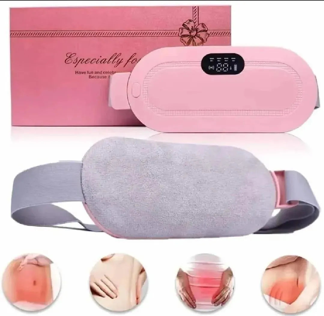 Period Cramp Relief Belt – Heated Menstrual Pain Relief & Lower Abdomen Heating Belt 🌸