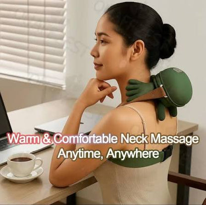 Electric Shoulder & Neck Massager – Deep Kneading with Soothing Heat